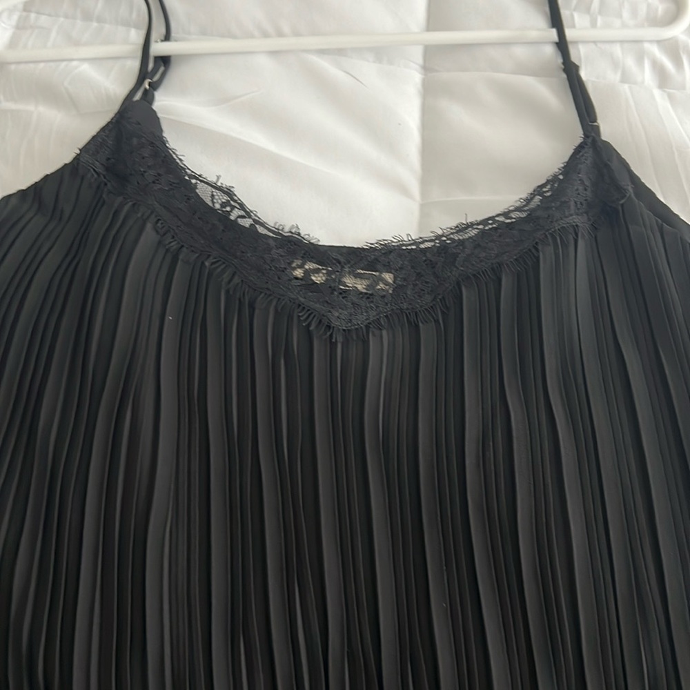Black Cami great for wearing with a skirt or business pants